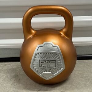 F45 Training bronze Kettlebell Trophy